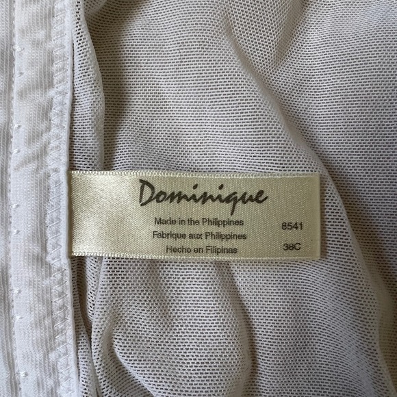 Dominique White Corset Size 38C - Picture 5 of 6